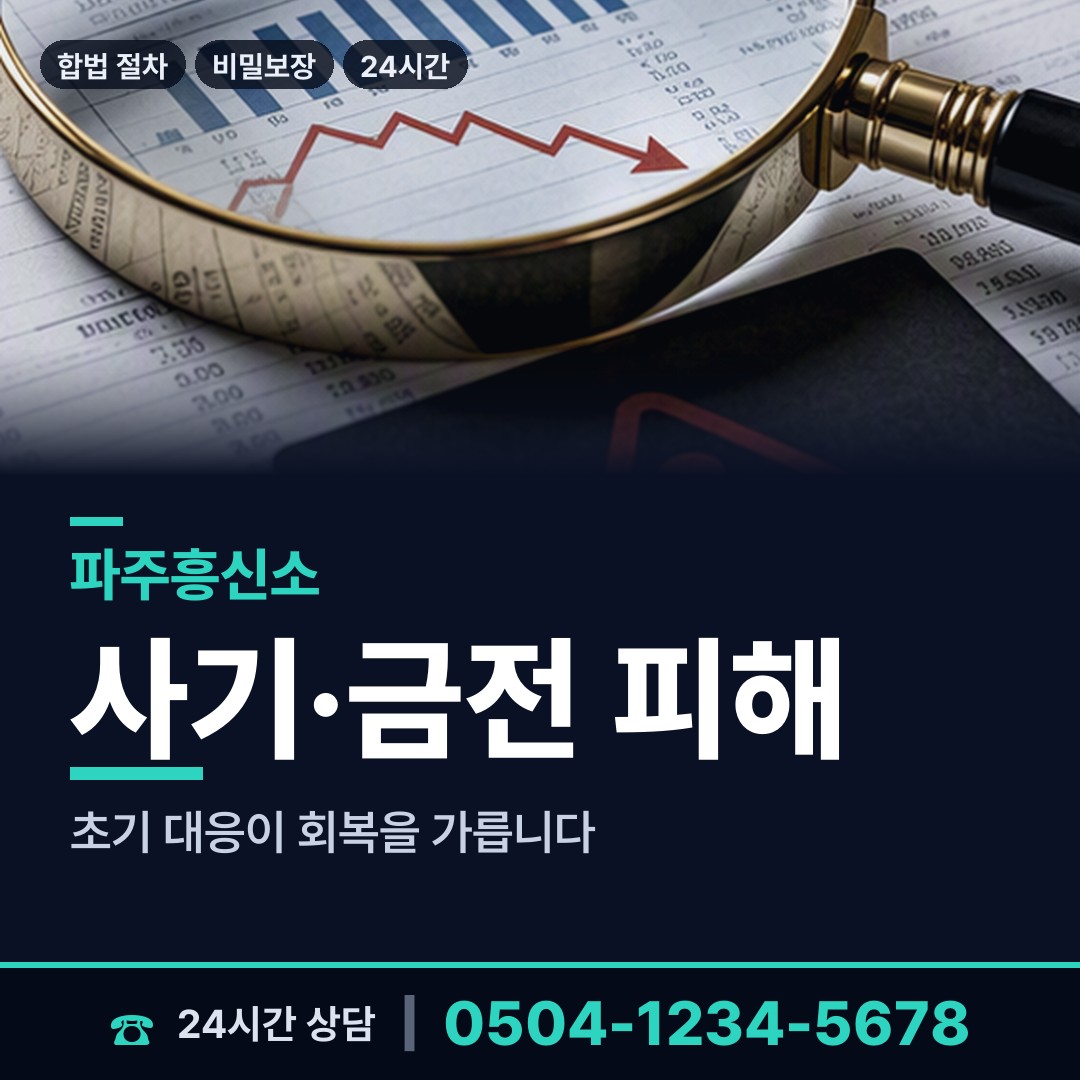 파주 금촌3동 심부름센터 상담 안내